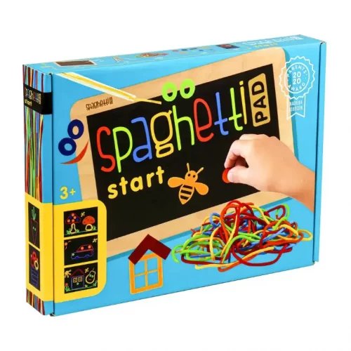SPAGHETTI START - kreatywna zabawa i nauka pisania