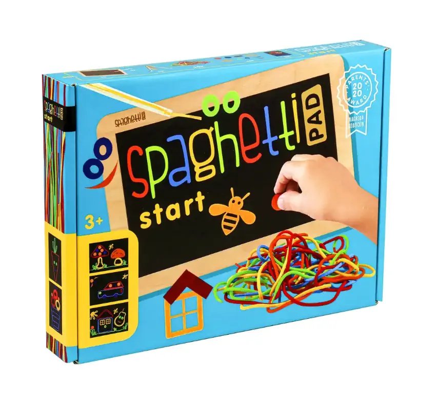 SPAGHETTI START - kreatywna zabawa i nauka pisania