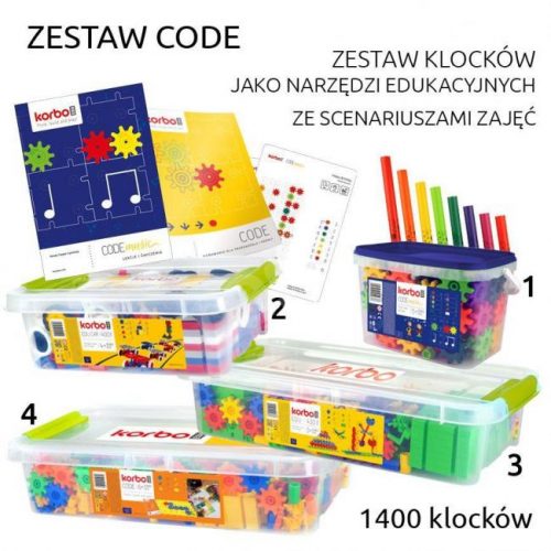 ZESTAW Klocków KORBO CODE